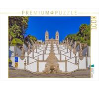Puzzle · Marche après Marche vers Le Ciel : l'escalier sacré de Braga met | le corps à l'épreuve et libère l'esprit · Sur le chemin de… · 1000 pièces · Format assemblé 64 × 48 cm · CALVENDO Puzzle