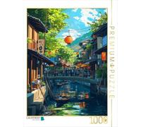 Puzzle · Marché Flottant de Taling Chan - Thaïlande | 1000 pièces · Format assemblé 64 × 48 cm · CALVENDO Puzzle