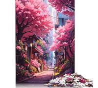 Puzzle « Marcher dans la Solitude » : décoration intérieure Unique, Puzzle en Carton de qualité supérieure pour Adultes, Cadeau de Noël Unique, 1 000 pièces (38 x 26 cm)