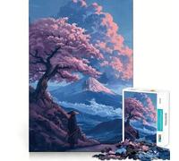 Puzzle Marcher en Solitaire (Japon) 1000 pièces,Jeu de réflexion Stimulant,sans pièces détachées,défi cérébral interactif pour la Maison (50x75cm)