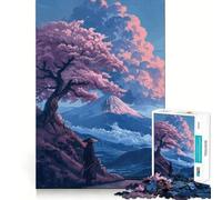 Puzzle Marcher en Solitaire (Japon) 1000 pièces pour Adolescents,Jeu de mémoire Amusant,Surface Lisse sans bavures,Cadeau d'anniversaire,Casse-tête (38x26cm)
