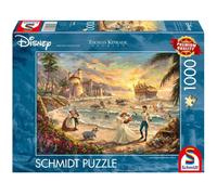 Schmidt-Spiele Puzzle Disney La Petite Sirène Célébration de l'Amour Thomas Kinkade 1000 pièces