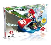 Puzzle Mario Kart Funracer 1000 pièces - Winning Moves - Rouge Multicolore Mixte - Intérieur