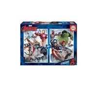 Puzzle - EDUCA - 2X500 MARVEL MANIA - Avengers - Adulte - Dessins animés et BD