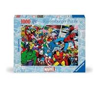 Puzzle marvel plongee dans lunivers des super heros 1000 pieces - Ravensburger Bleu