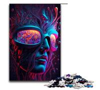 Puzzle Masque d'Éternité 1000 pièces pour Adultes idéal pour Les Adolescents de 14 Ans et Plus 75 x 50 cm