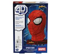 4d Build Marvel 6069842 Puzzle Modèle Avec Support, 82 Pièces, Spider
