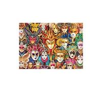 Puzzle - Masques du Carnaval de Venise, 1000 pièces