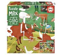 Puzzle Max 28 Pièces - La Ferme avec Illustrations de Kasandra