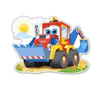 Puzzle Maxi 12 Pièces : Drôle De Pelleteuse