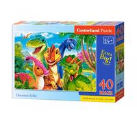 Puzzle maxi 40 elementów. Selfie dinozaurów Castorland