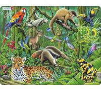 Larsen FH10 La luxuriante forêt Tropicale sud-américaine, Puzzle Cadre avec de 70 pièces