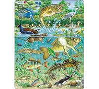 puzzle Maxi Vijver junior carton 50 pièces