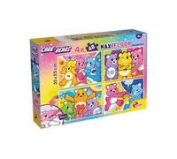 Lisciani Puzzle MaxiFloor Care Bears - 4 x 48 pièces - Dès 4 ans