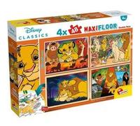 Puzzle MaxiFloor - Le Roi Lion - LISCIANIGIOCHI - 4 x 48 pieces - Des 4 ans