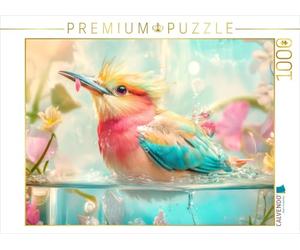 Puzzle · Méditatif et Plein de Fantaisie | La beauté en forme d'oiseau · 1000 pièces · Format assemblé 64 × 48 cm · CALVENDO Puzzle