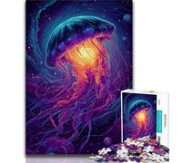 Puzzle Méduses Galaxie 1000 pièces, Jeu Stimulant et Familial, idéal comme Cadeau pour Toute la Famille (38x26cm)