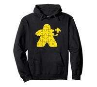 Puzzle Meeple jaune | Amateurs de jeux de société | I'm Always Yellow Sweat à Capuche
