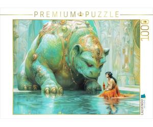 Puzzle · Meilleure Amie | La Bête est très curieuse · 1000 pièces · Format assemblé 64 × 48 cm · CALVENDO Puzzle
