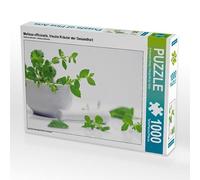 Puzzle · Melissa officinalis, Une Herbe fraîche au Bien-être | Une délicate composition d'herbes aromatiques pour tous les… · 1000 pièces · Format assemblé 64 × 48 cm · CALVENDO Puzzle