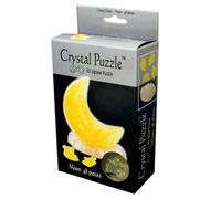 Puzzle mental en cristal 3D Lune 48 pièces, jouets éducatifs pour 10 ans et plus