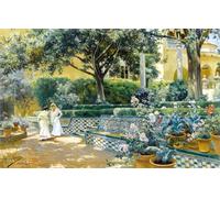 Puzzle Michèle Wilson 350p Les Jardins De L'alcazar