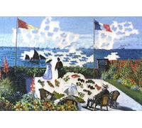 Puzzle bois 650 pièces MONET TERRASSE A SAINTE ADRESSE PMW Multicolore Multicolore