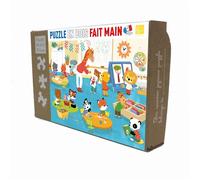 Puzzle Michèle Wilson - Vive la maternelle de Charlipop - WILSON JEUX