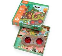 Puzzle Mideer Détective Forêt Lunettes G