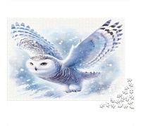 Puzzle Mini 1000 Pièces Chouette pour Adultes