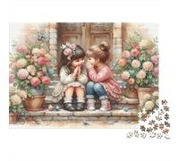 Puzzle Mini 1000 Pièces Enfants Fleurs pour Adultes