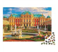 Puzzle Mini 1000 Pièces Jardin Palais pour Adultes