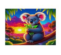 Puzzle Mini 1000 Pièces Koala pour Adultes | 52x38cm Carton Décoration Salon Coupe Précise Cadeau Anniversaire Détente