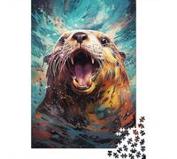 Puzzle Mini 1000 Pièces Loutre pour Adultes