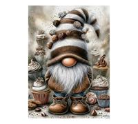 Puzzle Mini 1000 Pièces Lutin Cupcake pour Adultes
