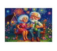 Puzzle Mini 1000 Pièces Nuit de Célébration pour Adultes | 52x38cm Carton, Décoration Maison, Coupe Précise, Cadeau Anniversaire, Détente Esprit