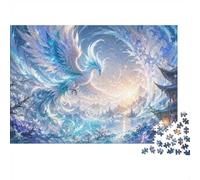 Puzzle Mini 1000 Pièces Phénix Paysage pour Adultes | 38x26cm Carton, Décoration de la maison, Coupe précise, Cadeau d'anniversaire, Détente