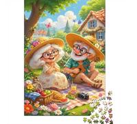 Puzzle Mini 1000 Pièces Pique-Nique pour Adultes