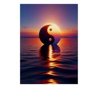 Puzzle Mini 1000 Pièces Symbole Abstrait pour Adultes | 38x26cm Carton, Décoration Maison, Coupe Précise, Cadeau Réunion, Détente Esprit