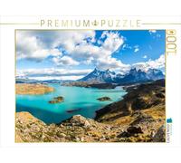 CALVENDO Puzzle Condor Lookout in Torres del Paine | 1000 pieces, finished size