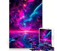 Puzzle Miroir Spatial Difficile pour Adultes, 1000 pièces, Jeu de logique Pure, activité Domicile, découpe Nette, Joli Cadeau (38x52cm)