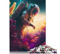 Puzzle Mission In Space 1000 pièces puzzle créatif rectangulaire grand pour les familles, jeu artistique pour adultes, 1000 pièces (38 x 26 cm)