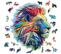 Puzzle - Modern Lion 250 Pièces Multicolor TU