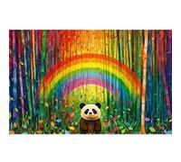 Ravensburger Puzzle Moment Panda – 200 pièces, dès 10 ans – Encastrement parfait