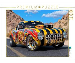Puzzle · Mon Bolide se Charge Plus Vite Que Mon téléphone Portable | 1000 pièces · Format assemblé 64 × 48 cm · CALVENDO Puzzle