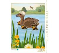 Puzzle · Mon Canard Elli | Une histoire d'animaux amusante pour les petits · 2000 pièces · Format assemblé 90 × 67 cm · CALVENDO Puzzle
