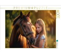 Puzzle · Mon Cheval | 1000 pièces · Format assemblé 64 × 48 cm · CALVENDO Puzzle