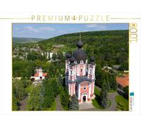 Puzzle · Monastère de Curchi | Un joyau du paysage monastique moldave · 1000 pièces · Format assemblé 64 × 48 cm · CALVENDO Puzzle