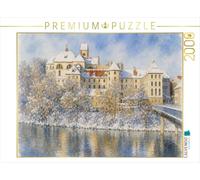 Puzzle · Monastère Saint-Mang à Füssen | L' er dans la ville de Füssen, dans l'Allgäu · 2000 pièces · Format assemblé 90 × 67 cm · CALVENDO Puzzle
