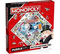 Puzzle Monopoly 1000 pièces Édition Bretagne